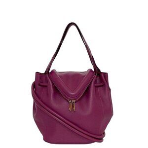 Bottega Veneta 2 way Bag Purple Beak